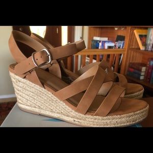 Cute strappy wedge espadrilles